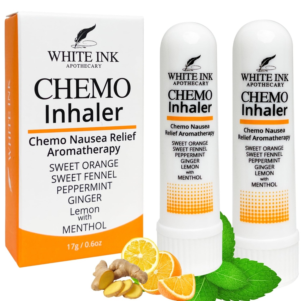 Chemo Side Effect Relief! Aromatherapie Misselijkheid Essential Oil Nasal Inhaler!
