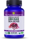Irish Sea Moss, Organic Prebiotic Food, Meer dan 70 Trace Minerals, ondersteunt gezonde eliminatie, spijsvertering en Immune Support 60 Vegetarische Capsules