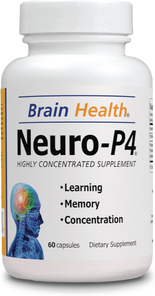 Neuro P4-60 Caps - Highly Concentrated Supplement - 100% Natural Dietary Supplement