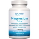 Magnesium 400mg [High Potency] Supplement 