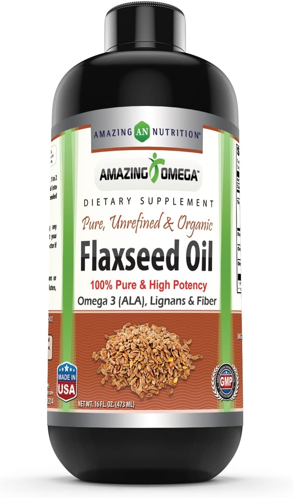 Verbazingwekkende Omega Vlaszaad Olie Supplement 