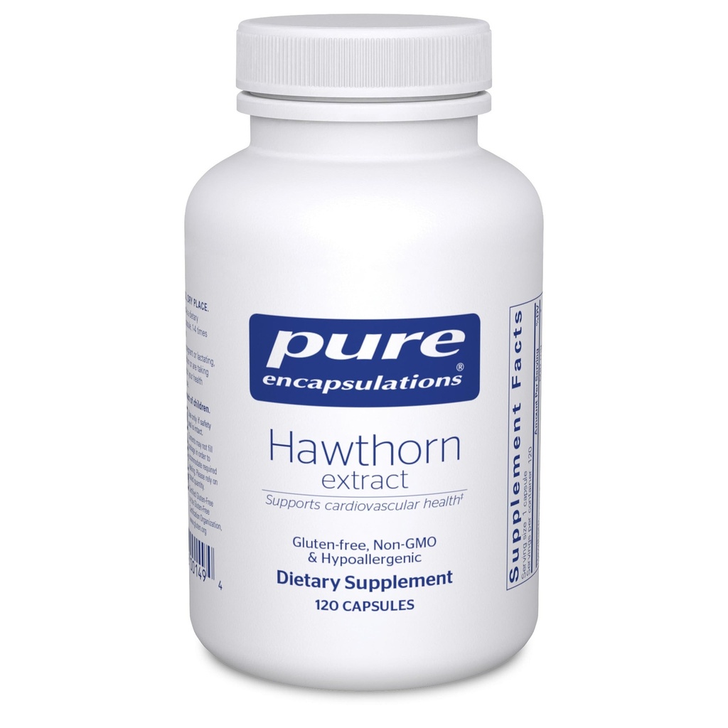 Pure Encapsulaties Hawthorn Extract 