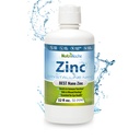 Liquid Zink Supplement by Nutrinoche: Biologische Liquid Drops - Ionic Zink en Picolinaat Alternatief - 99,99% Ultra Pure Crystalline Nano Deeltjes - voor volwassenen en kinderen - (32 oz)