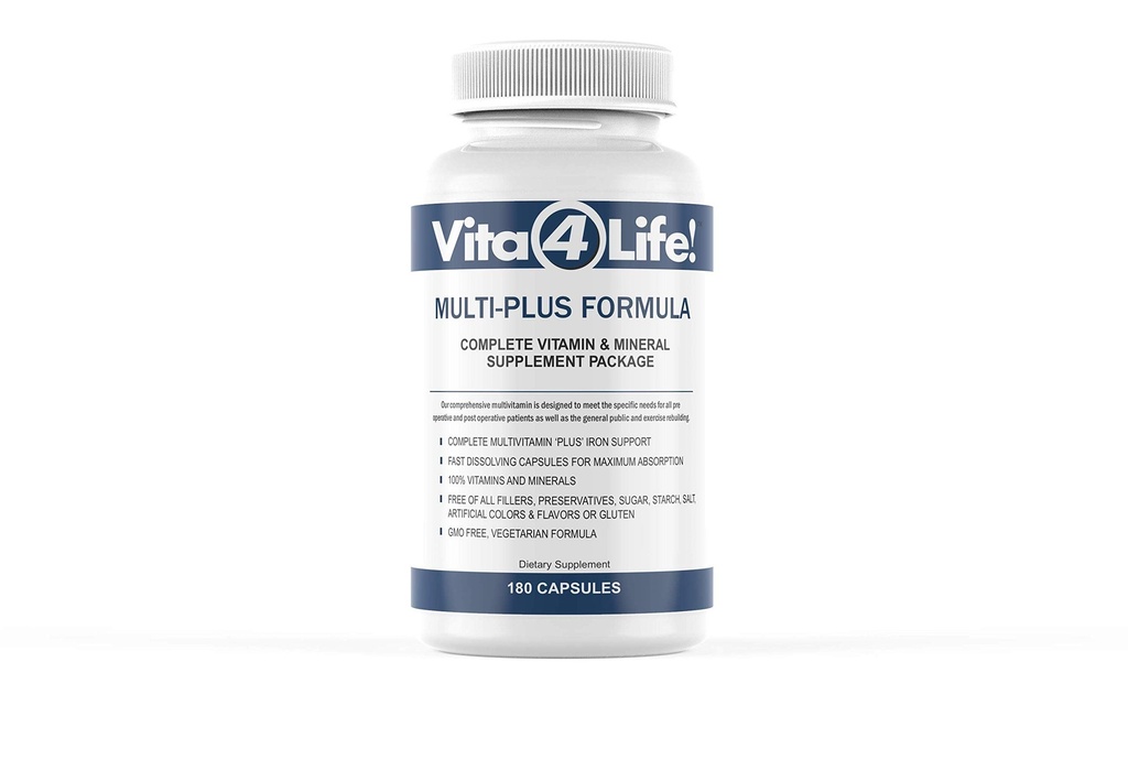 Bariatrische Multivitaminen, Multi-Plus Formule (180 Aantal)