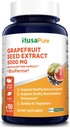 NusaPure Grapefruit Extract 5.000 mg per capsule (uittreksel 10:1) Bioperine 150 Veggie caps (Vegan, Glutenvrij, Non-GMO)