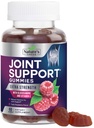 Gezamenlijke ondersteuning Gummies Extra sterkte Glucosamine Gummy Supplement met Vitamine E - Natuurlijke Cartilage & Joint Health & Flexibiliteit Ondersteuning, Beste ondersteuning Glucosamine Kauw voor mannen & vrouwen - 60 Gummies