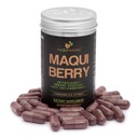 Noomadic Maqui Berry, 60 capsules 500 mg Elke, Antioxidant (High ORAC), Immuunsysteemondersteuning, Ondersteunt droge ogen (Ondersteunt traanproductie), Standaard Extract (10% Anthocyanine)