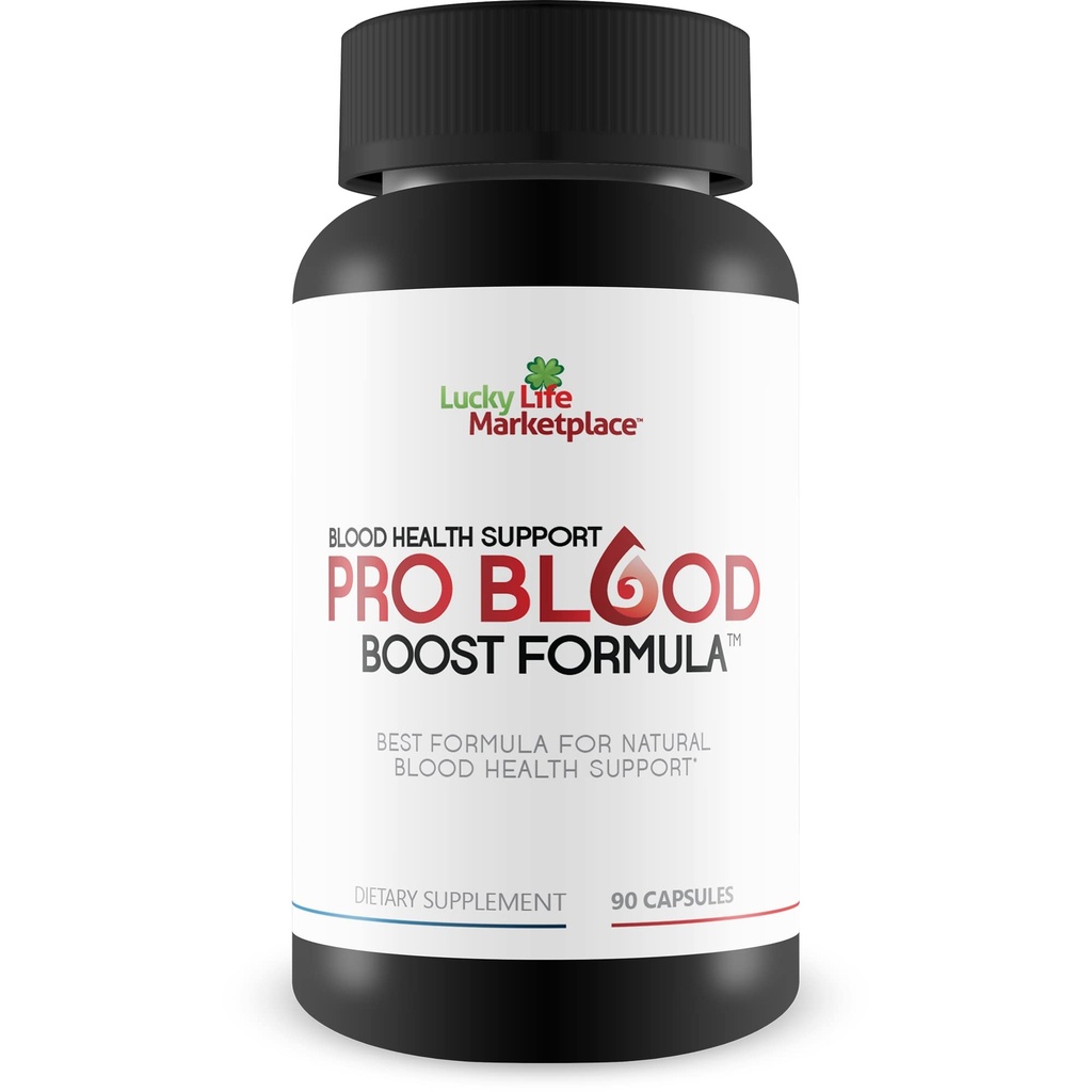 Blood Health Support Pro Blood Boost Formula - Blood Health Support Supplement - Onze beste formule voor natuurlijke bloedgezondheidsondersteuning - Berberine, kaneel, zink - Verbeterde bloedstroom natuurlijk bevorderen