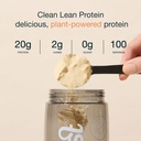 Nuzest - Pea Protein Powder - Clean Lean Protein, Premium Vegan Plant Based Protein Powder, Dairy Free, Glutenvrij, GGO-vrij, Proteïne Shake, Rijke Chocolade, 100 Servers, 5,5 lb