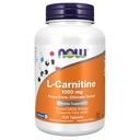 NOW Foods Supplementen, L-Carnitine 1000 mg, zuiverste vorm, aminozuur, fitness ondersteuning*, 100 tabletten