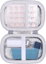 Aenllosi Hard Carrying Case Compatibel met Astma Inhaler