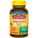 Nature Made High Absorptie Magnesium Glycinate 300 mg per 3 capsules, Magnesium Supplement voor spier, hart, nerve en bot ondersteuning, 90 Magnesium Bisglycinate Capsules, 30 dagen levering