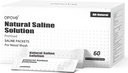 opove Pre-Mixed Saline Packets voor neuswas besproeiingssystemen, natuurlijke en PH Balanced voor Sinus Relief, 60 Packs (Nose Cleaner is niet inbegrepen)