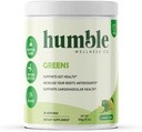 Groen Poeder: Antioxidant Boost, Cardiovasculaire Gezondheid, Gut Health, 24 Biologische Fruit & Veggies, Glutenvrij, Veganistisch, Geen Suiker Toegevoegd, Niet GGO, Made in The USA, 25 Servings