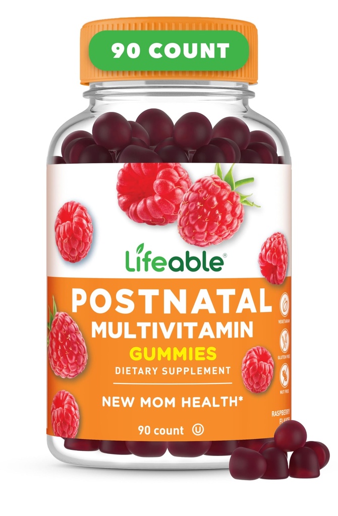 Levensvatbare Postnatale Multivitamine met ijzer, choline en jodine 