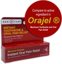 GeriCare Benzocaine 20% Maximale sterkte Tandpijn & Oral Instant Pain Relief Gel 0,5 oz. Snelwerkende Numbing Pain Treatment for Tandaches, Gum Irritation, Sensitiviteit & Mouth Sores, (Pack of 1)