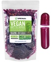 XPRS Nutra Maat 0 Lege capsules - 500 Graaf Lege Vegan Capsules - Vegetarische pillen - DIY plantaardige capsule vullen - Veggie pilscaps voor Do-It-Yourself Supplements (Paarse wortel)