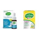 Culturelle Baby Immune & Digestieve Ondersteuning Probiotica + Vitamine Drops, 30 dagen Supply Kids Probiotic + Fiber Packets, 24 Tellen