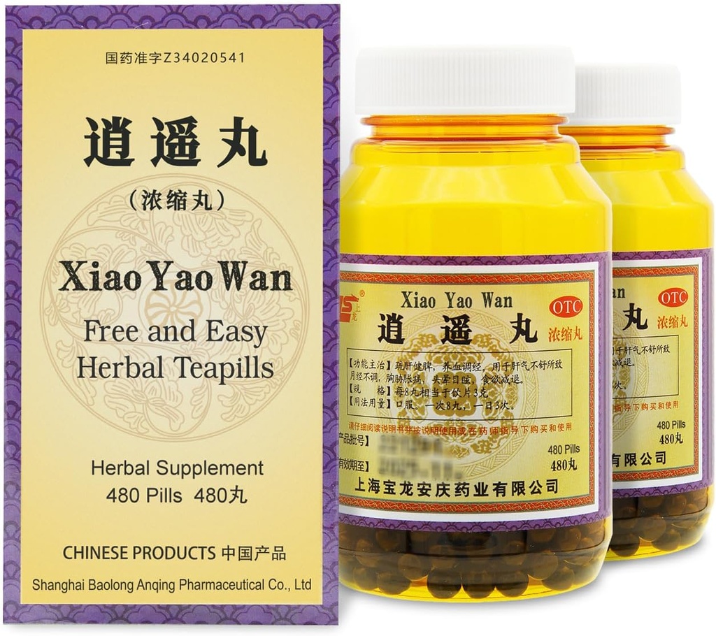 Xiao Yao Wan Herbal Supplement Pillen 960 ct (120 Servings 