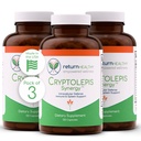 Cryptolepis Synergy, Immuun Ondersteuning Vitaminen, Immuun Systeem Booster voor volwassenen, lever, lymfatische, & Immuun Ondersteuning Supplement, Ondersteunt Lyme & Natuurlijke Parasiet Verdediging, 120 Capsules, 3 Pack