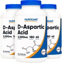 Nutricost D-Aspartic Acid Capsules (180 capsules) (3 flessen)