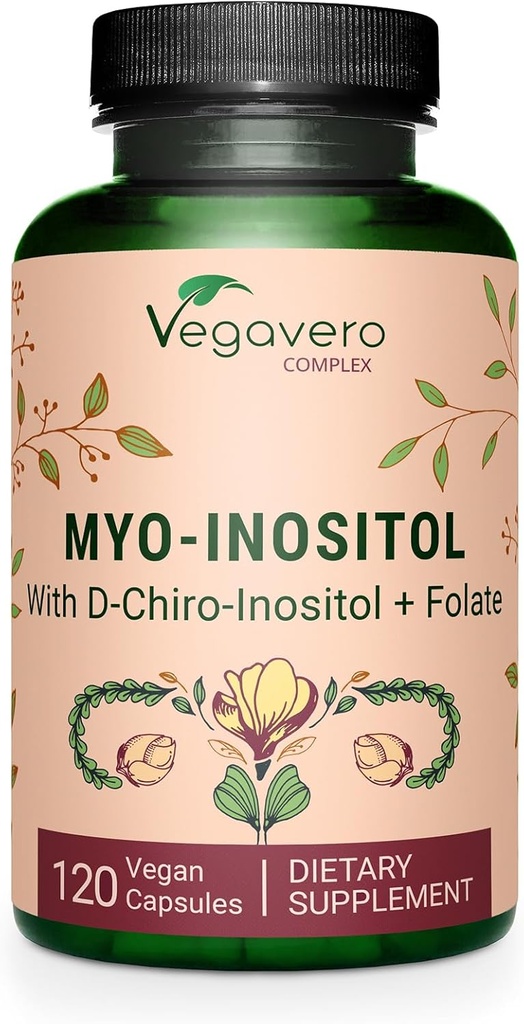 Vegavero Myo-Inositol & D-Chiro Inositol 