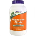 Nu Foods Magnesium Citrate 200mg, 250 tabletten (verpakking van 2)