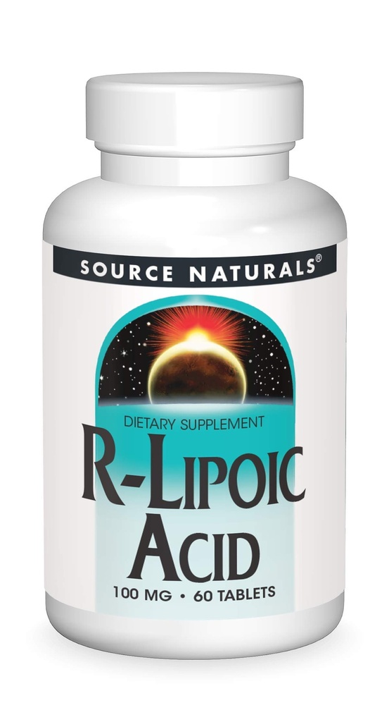 Bron Naturals R-Lipoïnezuur, 100mg - 60 tabletten