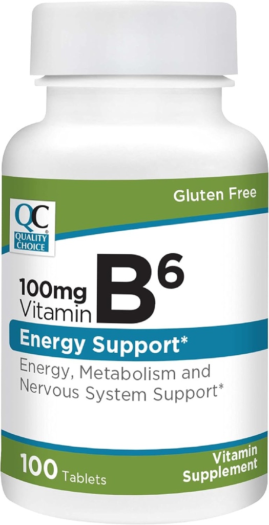 Quality Choice Vitamine B6 100mg, 100 tabletten