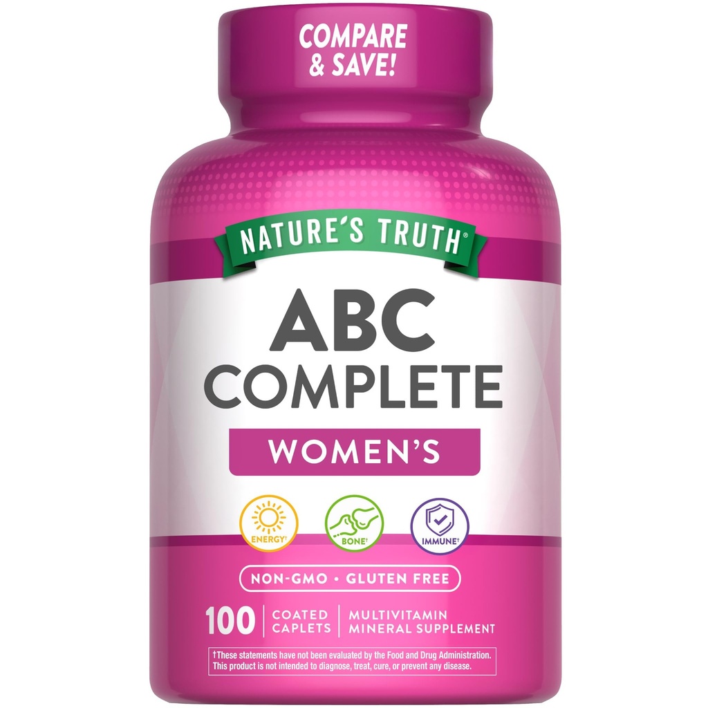 De waarheid van de natuur Multivitamine voor vrouwen met ijzer 