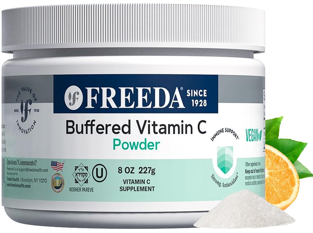 GRATISDA Gebufferd vitamine C poeder (Calcium Ascorbaat) 
