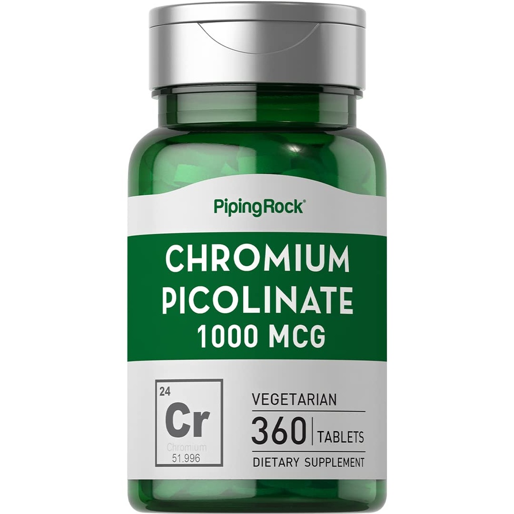Piping Rock Chroom Picolinate 1000mcg 