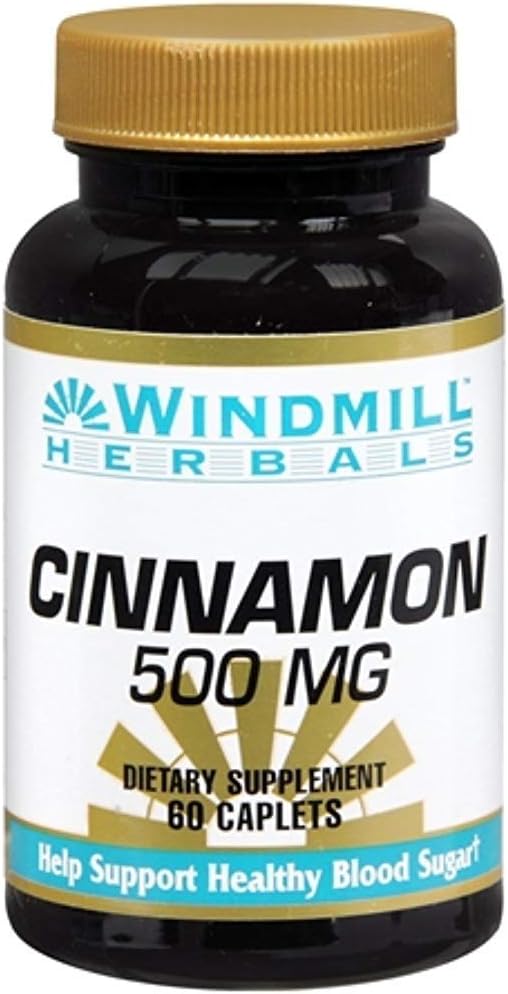 Cinnamon Capsules 500 Mg Windmill - 60 ea