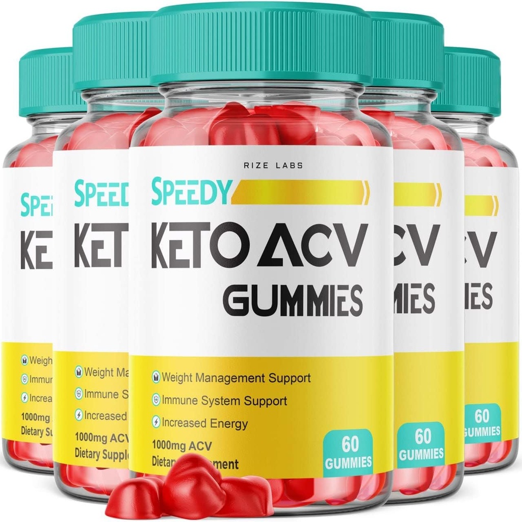 rize labs - Speedy Extreme Keto Plus ACV Gummy voor gevorderd gewichtsverlies met Apple Cider Vinegar 2000mg Supplement (300 Gummies)
