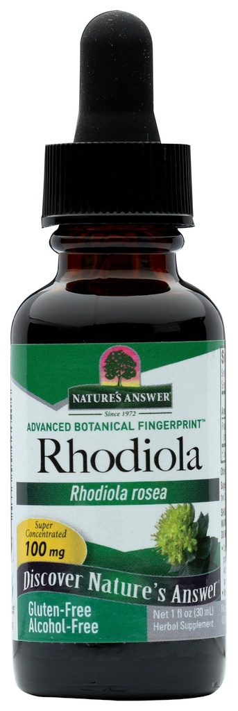 Het antwoord van de natuur Rhodiola Root 