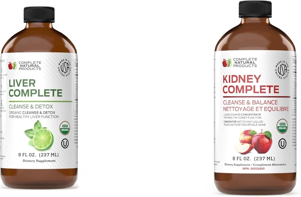 Complete natuurlijke producten lever Complete 8oz & nier Complete 8oz bundel