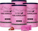 Shilajit Gummies, 3000 Mg Shilajit Pure Himalaya Organic met Ashwagandha, Kurkuma Sugar-Free Gummies voor mannen en vrouwen, Shilajit Supplement, Non-GMO Nature Shilajit voor energie, 240 Gummies
