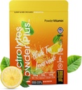 PoederVitamine Electrolytes Powder Plus (100 porties) Black Tea Limonade Electrolyte Powder Zero Calorie Keto,0 Sugar, No Maltodextrine,1000mg Kalium,120mg Calcium,120mg Magnesium, Hydration Powder