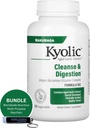 Worldwide Nutrition Bundle: Kyolic Aged Knoflook Extract 200 Veggie Tablets Formule 102 Reiniging en spijsvertering - Verrijkt met Knoflook Gember Supplement - 200 Tellingen met Multi-Purpose Key Chain