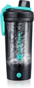VOLTRX Shaker Bottle, Gallium USB C Rechargeable Electric Protein Mixer, Shaker Cups voor Proteïne en Maaltijd Vervangingsshakes, BPA Free, Gemaakt met Tritan, 24oz