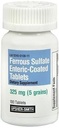 Ferrous Sulfate 325mg Enteric-Coated Tablets 100 Tellen