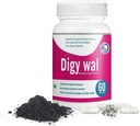 Digestieve Enzyme Capsules (60 telling) - Actieve Charcoal Digestieve Enzymen met Probiotica en Prebiotica - Immuniteitssupplement voor Digestieve Gezondheid - Probiotische Capsules Voor Verbeterde Energie & Mood