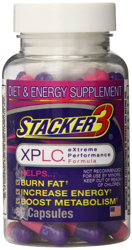 Originele Stacker 3 XPLC Extreme Performance Formula, 80 capsules