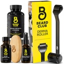 The Beard Club Derma Roller & Essential Beard Kit - Baardroller, Baardolie, Baardspray, Baardvitaminen