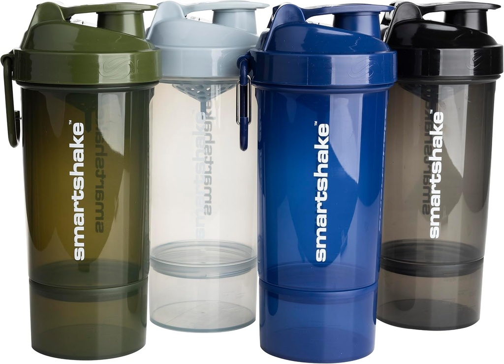 Smartshake O2GO ONE 4-pack Proteine Shaker Bottle 800 ml 