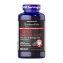 Puritan's Pride Premium Maximale sterkte Triple Active Omega 3-6-9 Vis, Vlas en Borage Oils, Dieetsupplement voor hart, gewrichten en Cellular Health Support, 240 Rapid Release Softgels