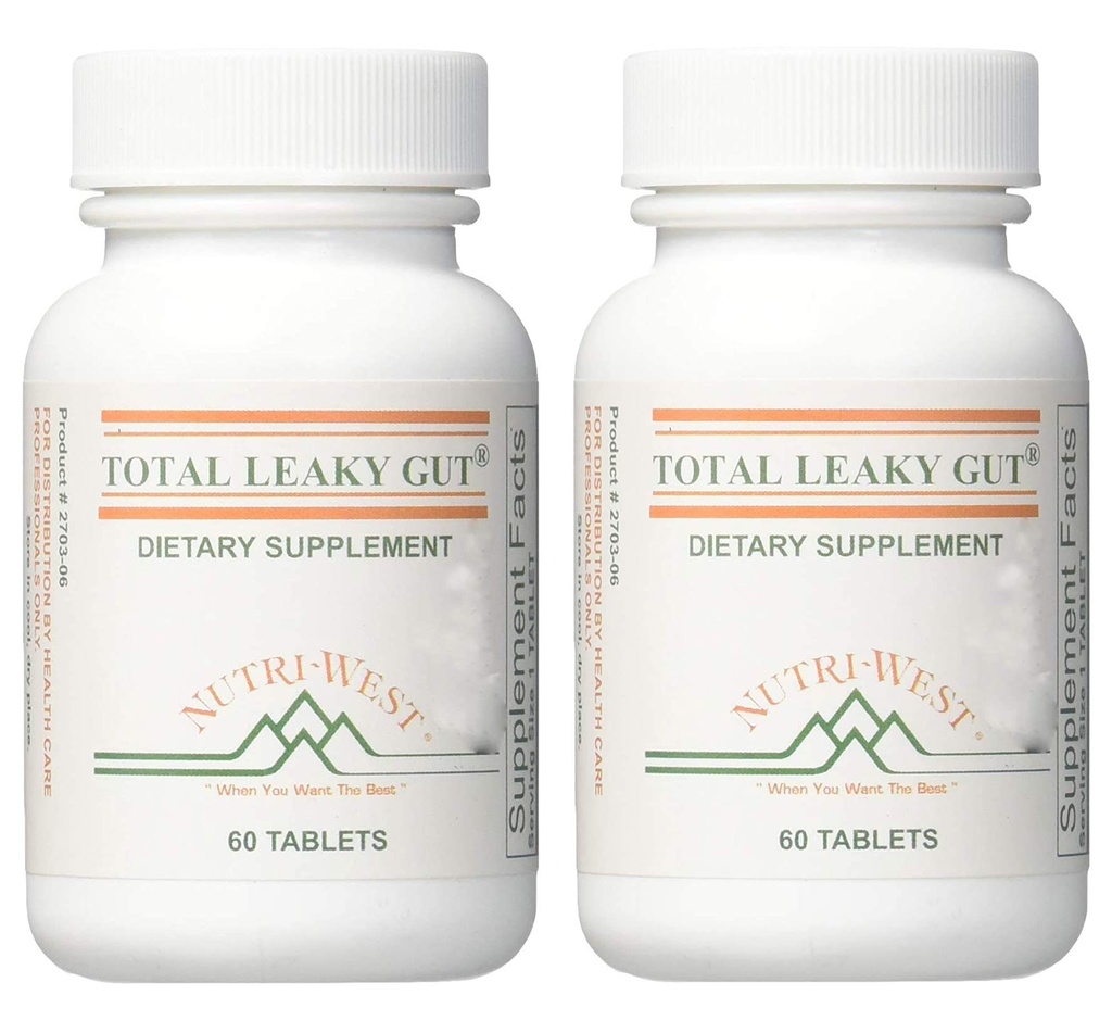 Nutri-West - Totaal Leaky Gut 60 (2 Pack)
