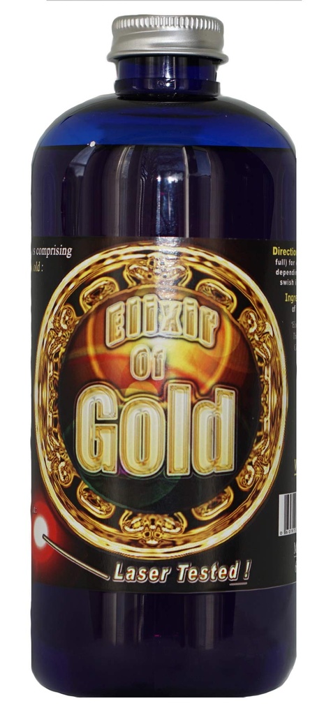 Elixir van goud, 8 oz., 240 PPM Concentraat door Silver Mountain Minerals (Medische zuiverheid zilver, de meeste bio beschikbaar colloïdaal geschorste Nano deeltjes)