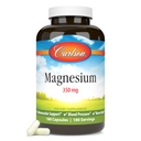 Carlson - Magnesium, 350 mg, Cardiovasculaire ondersteuning, Spierfunctie & Zenuwgezondheid, 180 capsules