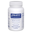 Pure Encapsulations PureGenomics Multivitamine - Supplement to Support Nutriënt Requirements of Common Genetic Variations - with Vitamine A,B,C,D,E, K & Minerals - 60 Capsules